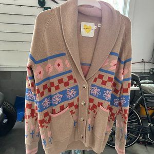 EUC Kerri Rosenthal Cardigan Sweater- Size Small